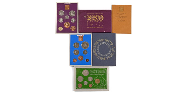 Group of Three [3] Elizabethh II Commemorative Coin Sets