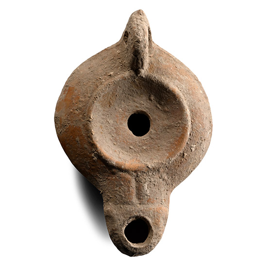 Roman Terracotta Oil Lamp