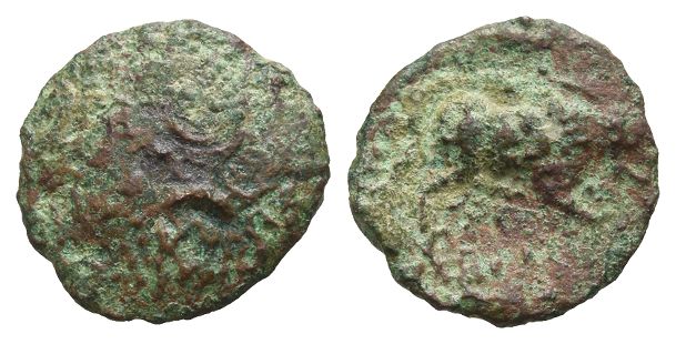 Celtic Britannia. Trinovantes and Catuvellauni, Trocc(?) AE Unit.