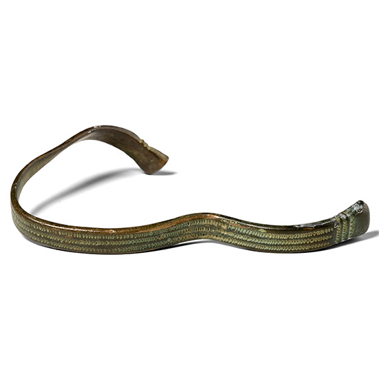 Romano-British Bronze Decorated Bracelet