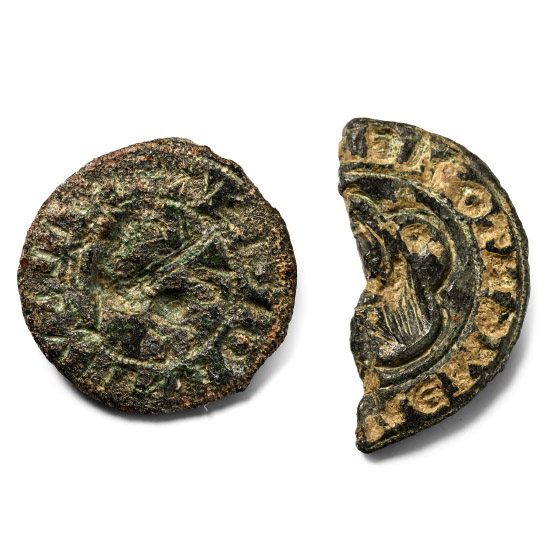 Medieval Bronze Seal Matrix Group