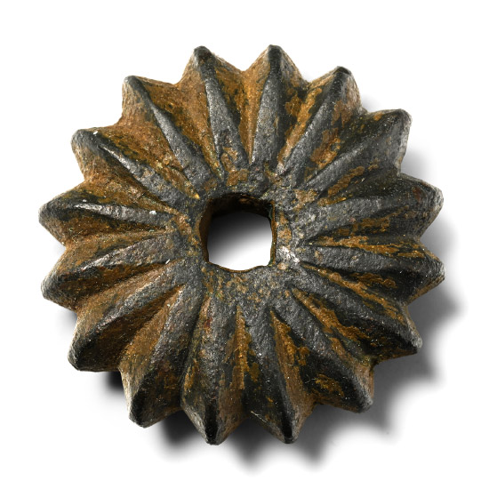 Medieval Bronze Dagger Pommel