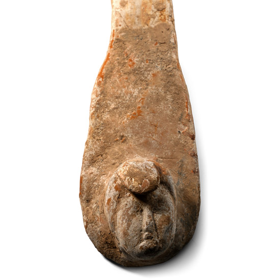 Chinese Tang Terracotta Hanging Bust