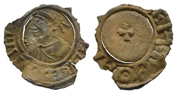 Anglo-Saxon, Kings of All England. Aethelred II AR Penny.