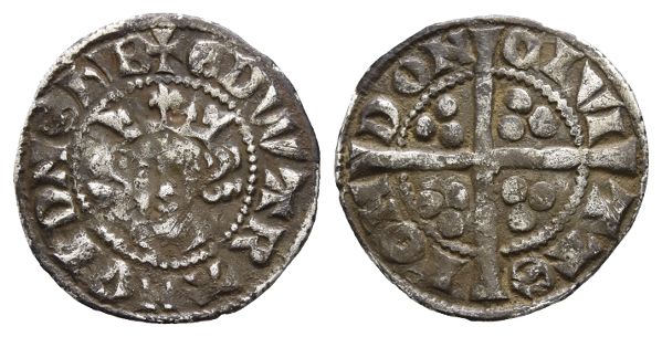 England. Plantagenet, Edward I AR Penny.