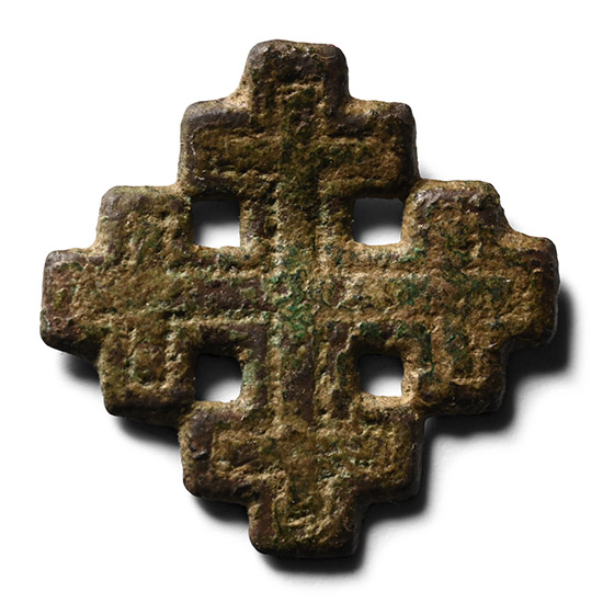 Medieval Bronze Knights Holy Sepulchre Badge