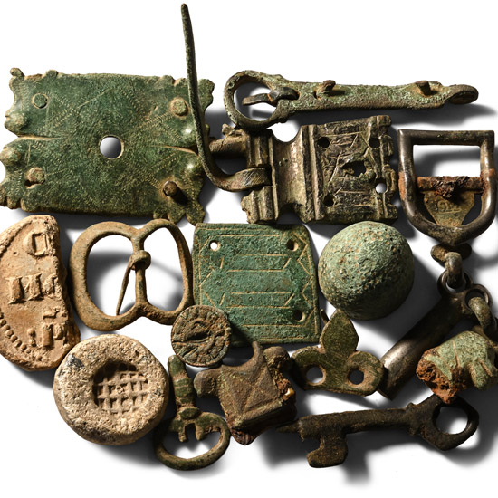 Medieval Bronze and Lead Artefact Collection