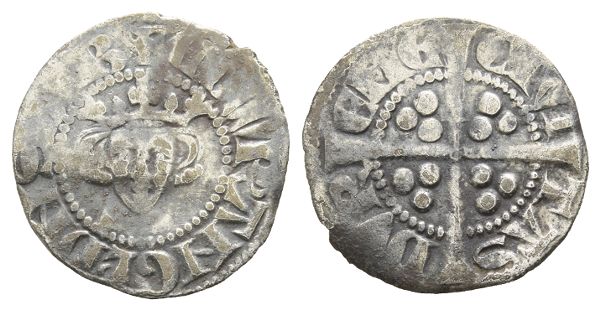 England. Plantagenet, Edward I AR Penny.