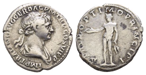 Trajan AR Denarius.