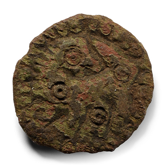 Anglo-Scandinavian Viking Bronze Beast Facing Back Brooch