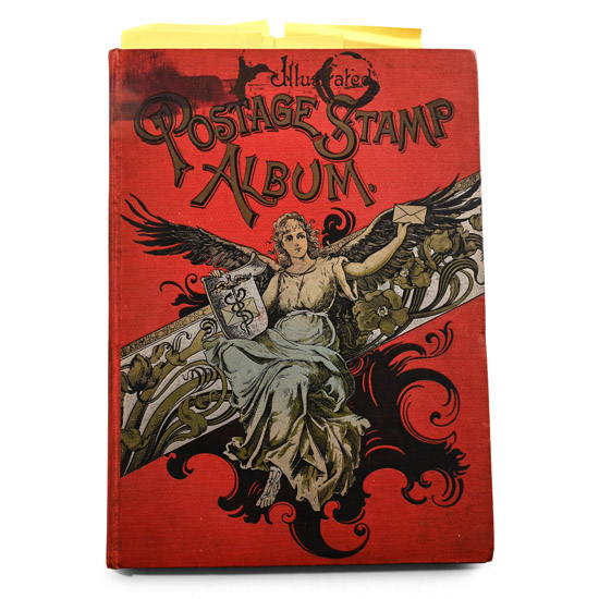Illustrated Postage Stamp Album of World Stamps