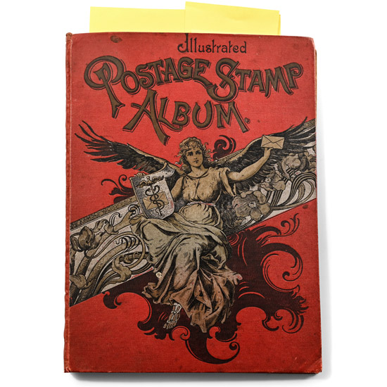 Illustrated Postage Stamp Album of World Stamps