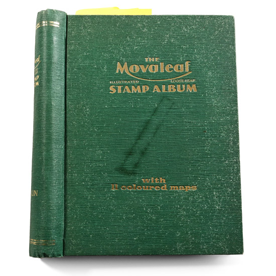 The Movaleaf Illustrated Loose-Leaf Stamp Album