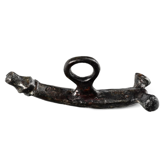Roman Bronze Phallic Pendant