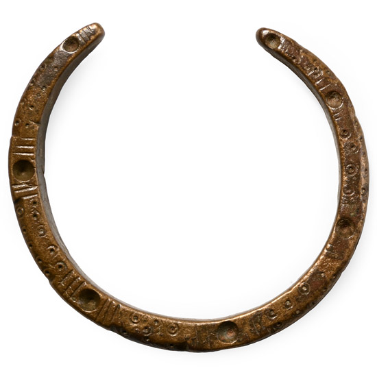 Roman Bronze Decorated Bracelet