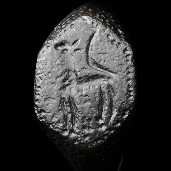 Migration Period Ring with Animal