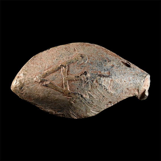 Greek Lead Slingshot with Alpha
