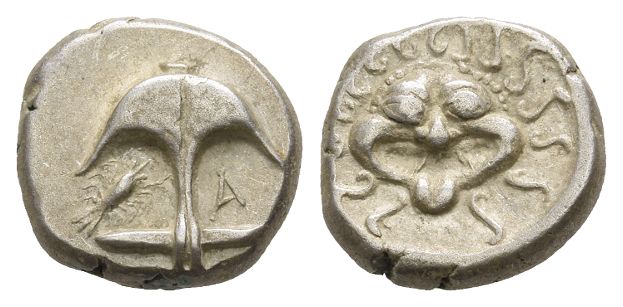 Thrace, Apollonia Pontika AR Drachm.