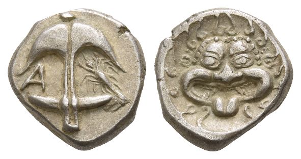 Thrace, Apollonia Pontika AR Drachm.