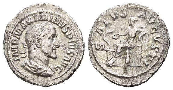 Maximinus AR Denarius.