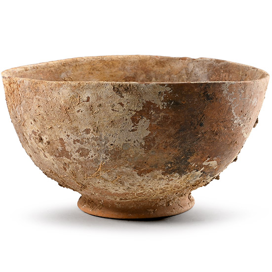Holy Land Terracotta Footed Bowl
