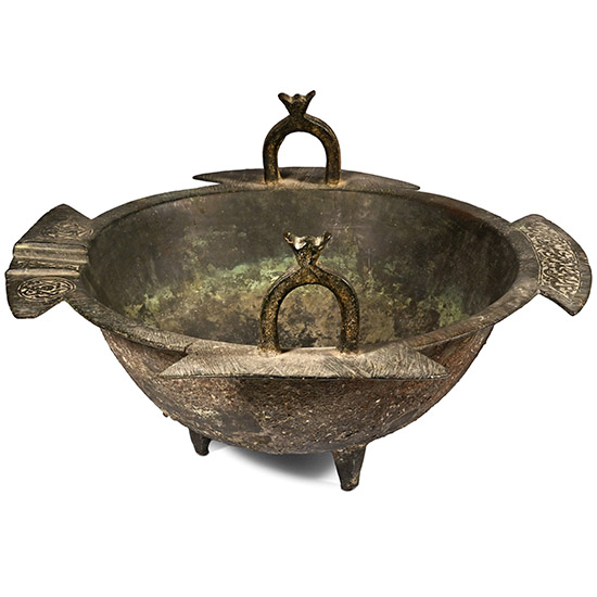 Khorasan Bronze Cauldron Made by Muhammad Bin Husayn