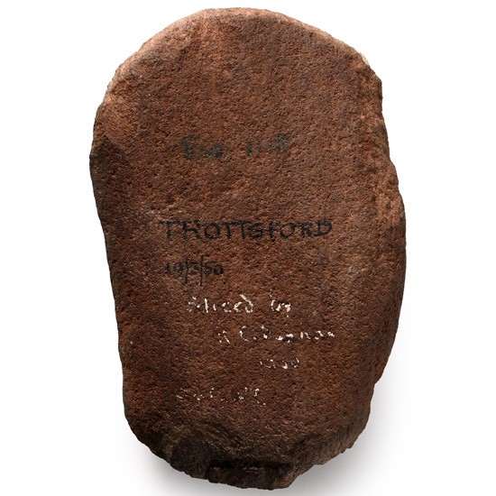 Norfolk Stone Age Polished Cherty Sandstone Tool