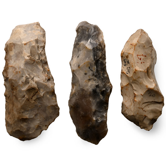 Farnham Stone Age Knapped Flint Tool Collection