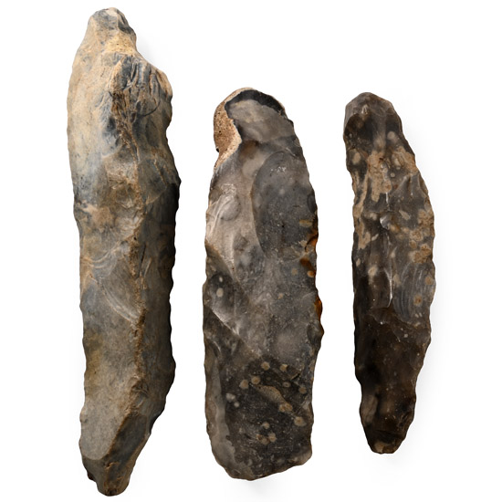 Farnham Stone Age Knapped Flint Pick Collection