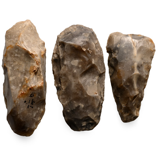 Farnham Stone Age Knapped Flint Tool Collection