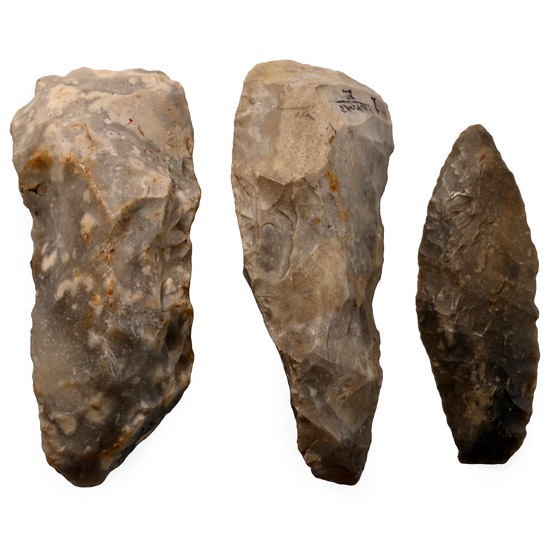 Farnham Stone Age Knapped Flint Tool Collection