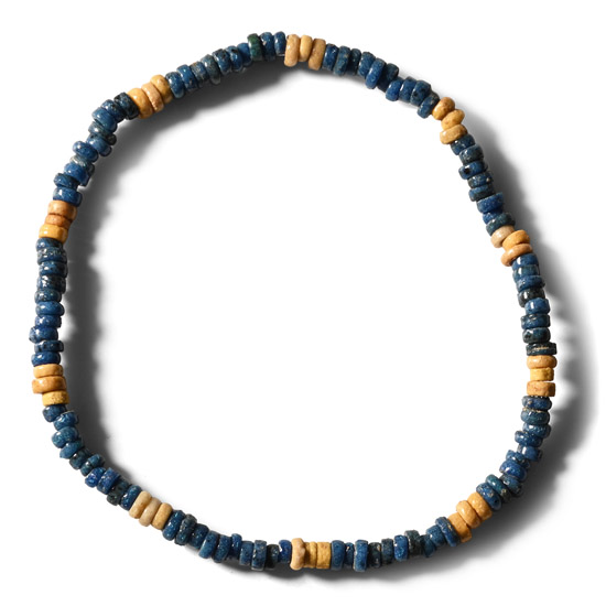 Egyptian Faience Mummy Bead Bracelet
