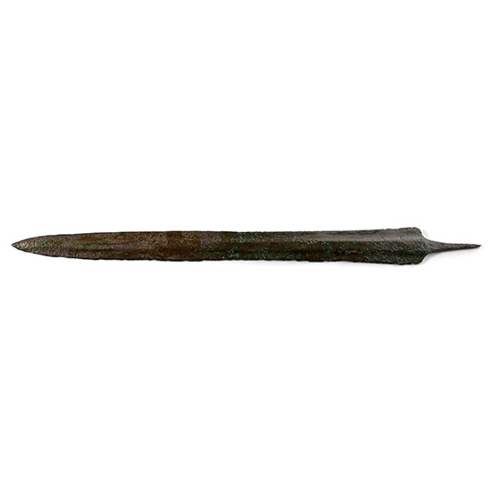 Large North-West Persian Bronze Dirk