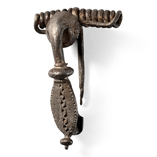 Roman Silver Bow Brooch