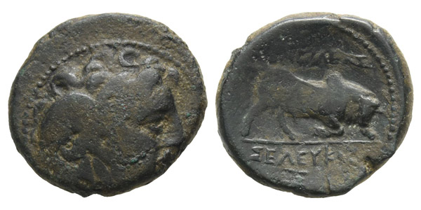 Seleukid Empire, Seleukos I Nikator AE 21mm.