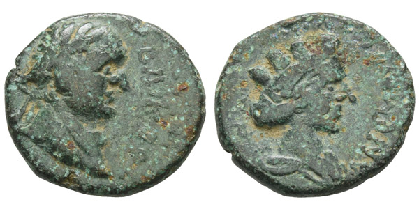 Titus AE 19mm of Anemurium, Cilicia.