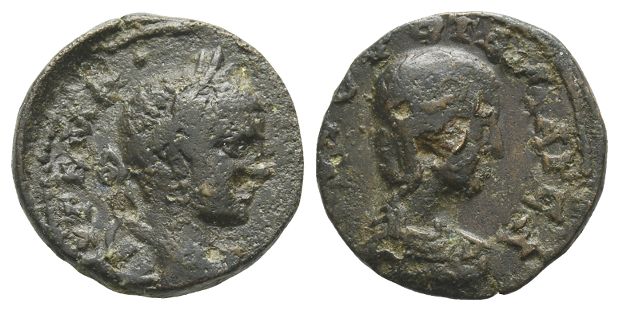 Elagabalus AE 20mm of Seleucia, Seleucis and Pieria.