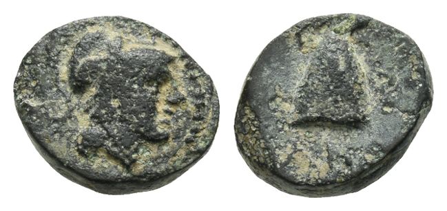 Seleukid Empire, Antiochos I Soter AE 12mm.