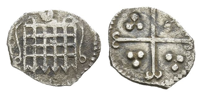 England. Tudor, Elizabeth I AR Halfpenny.