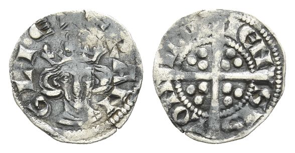 England. Plantagenet, Edward I AR Farthing.