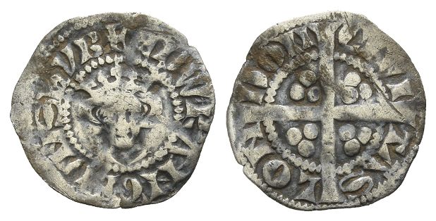 England. Plantagenet, Edward I AR Halfpenny.