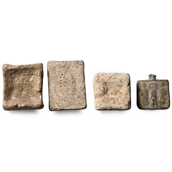 Roman Lead and Bronze Trade Weight Collection
