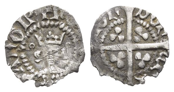 England. Lancaster, Henry V AR Halfpenny.