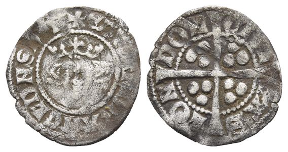 England. Plantagenet, Edward I AR Penny.