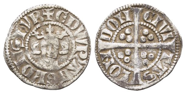 England. Plantagenet, Edward I AR Penny.