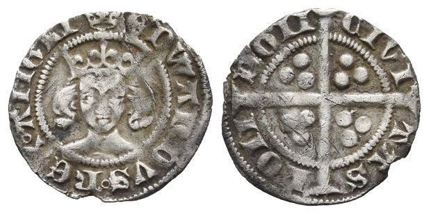 England. Plantagenet, Edward III AR Penny.