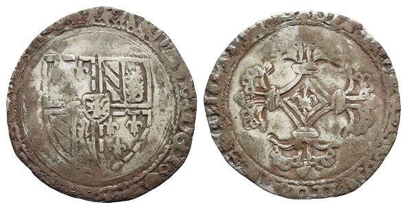 Low Countries. Flanders, Charles the Bold AR Double Patard.