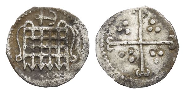England. Tudor, Elizabeth I AR Halfpenny.