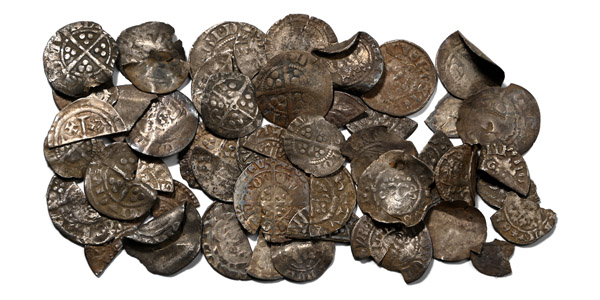 Group of Fifty-One [51] Medieval AR English Hammered Coins.