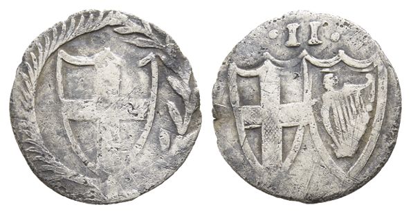 Great Britain, Commonwealth of England AR Halfgroat.